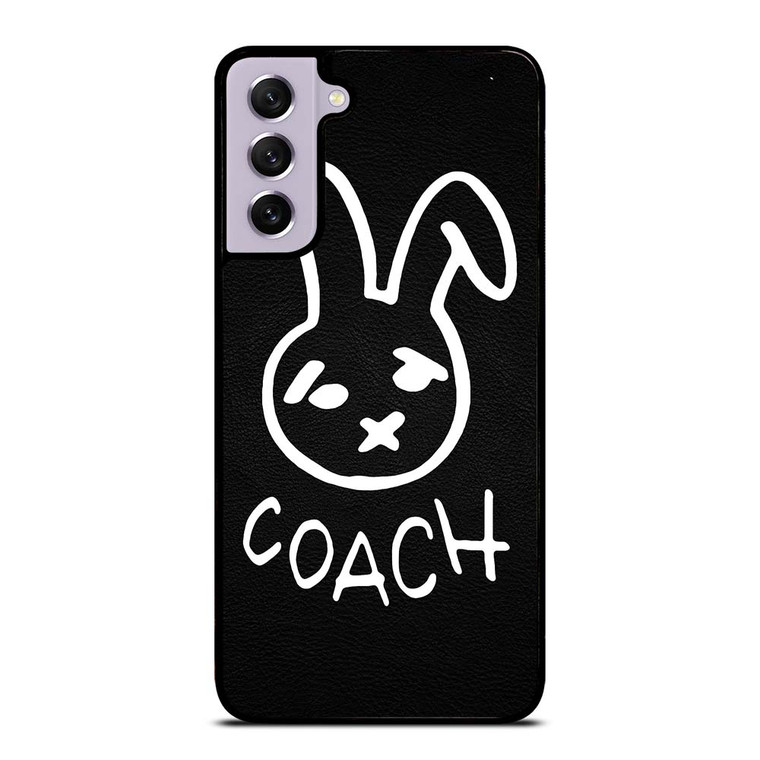 COACH NEW YORK RABBIT LEATHER Samsung Galaxy S21 FE Case Cover