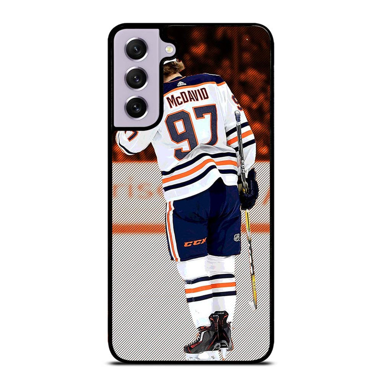 CONNOR MCDAVID EDMONTON OILERS NHL Samsung Galaxy S21 FE Case Cover CONNOR MCDAVID EDMONTON OILERS NHL Samsung Galaxy S21 FE Case Cover