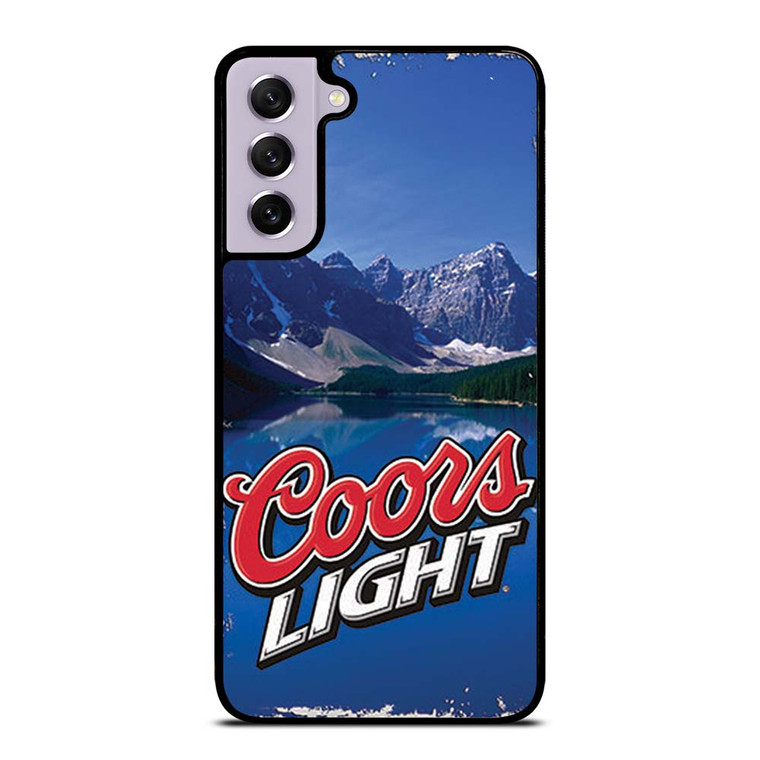 COORS BEER LIGHT BLUE Samsung Galaxy S21 FE Case Cover COORS BEER LIGHT BLUE Samsung Galaxy S21 FE Case Cover