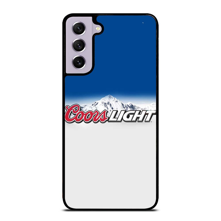 COORS LIGHT BEER  Samsung Galaxy S21 FE Case Cover COORS LIGHT BEER  Samsung Galaxy S21 FE Case Cover