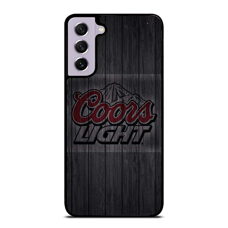 COORS LIGHT WOODEN LOGO Samsung Galaxy S21 FE Case Cover