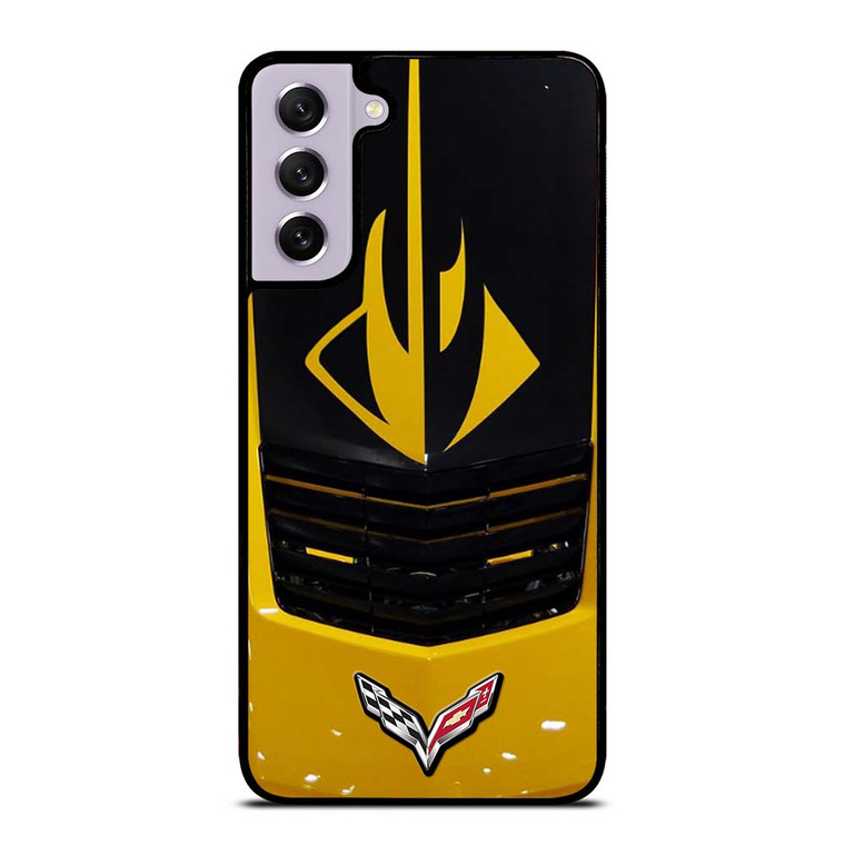CORVETTE STINGRAY YELLOW GRILLES Samsung Galaxy S21 FE Case Cover CORVETTE STINGRAY YELLOW GRILLES Samsung Galaxy S21 FE Case Cover