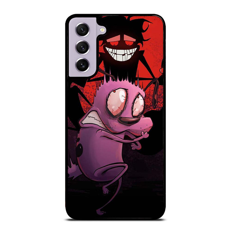 COURAGE THE COWARDLY DOG CARTOON Samsung Galaxy S21 FE Case Cover COURAGE THE COWARDLY DOG CARTOON Samsung Galaxy S21 FE Case Cover