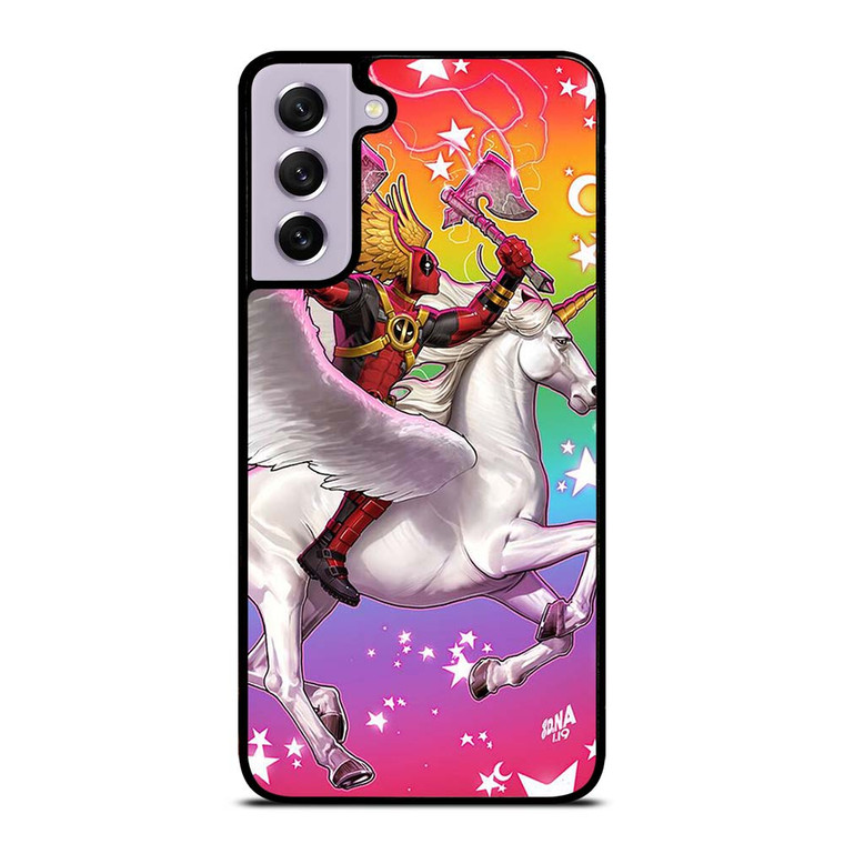 DEADPOOL UNICORN COLOR FULL Samsung Galaxy S21 FE Case Cover