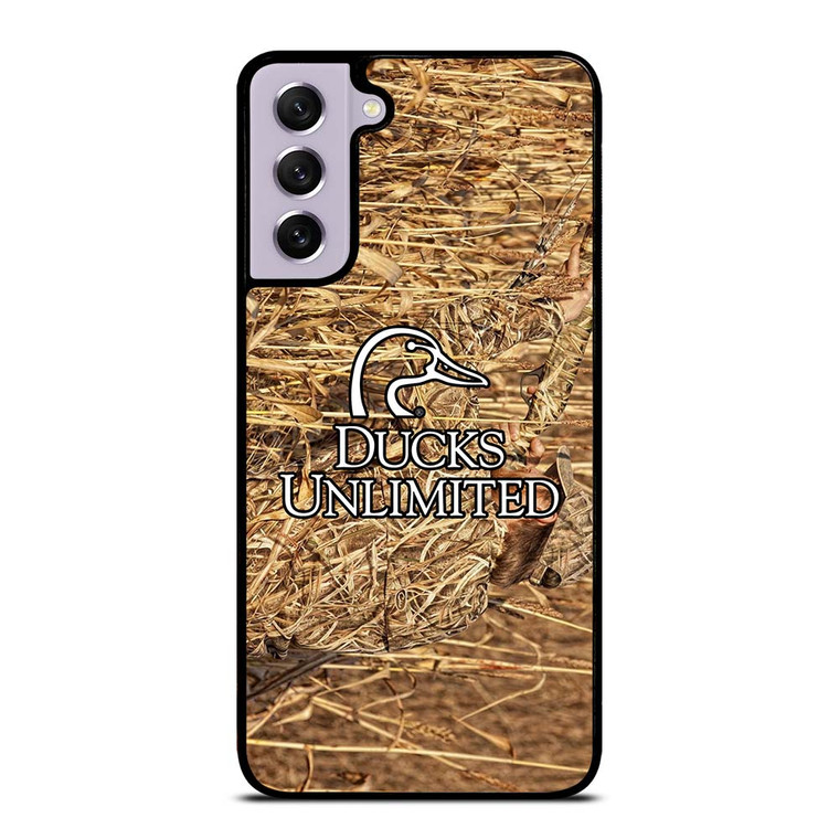 DUCKS UNLIMITED CAMO LOGO Samsung Galaxy S21 FE Case Cover