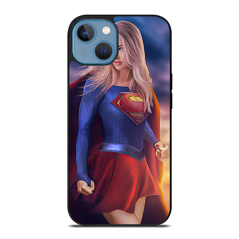 DC SUPERGIRL CARTOON iPhone 13 Case Cover