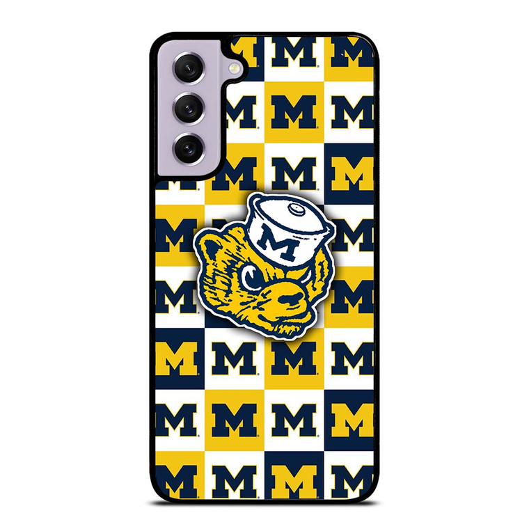 FOOTBALL MASCOT MICHIGAN WOLVERINES Samsung Galaxy S21 FE Case Cover