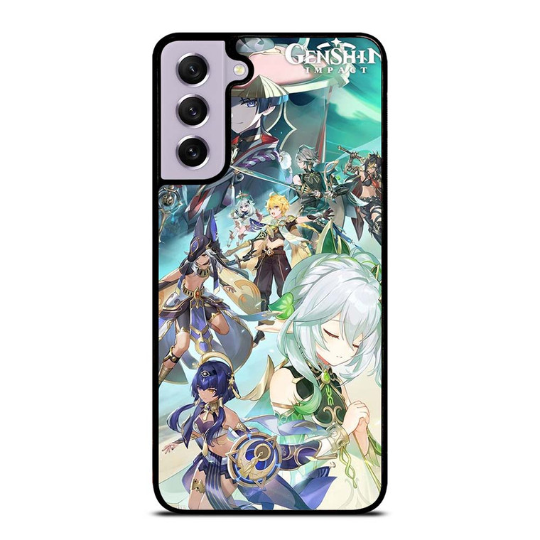 GENSHIN IMPACT MOBILE GAME CHARACTERS Samsung Galaxy S21 FE Case Cover