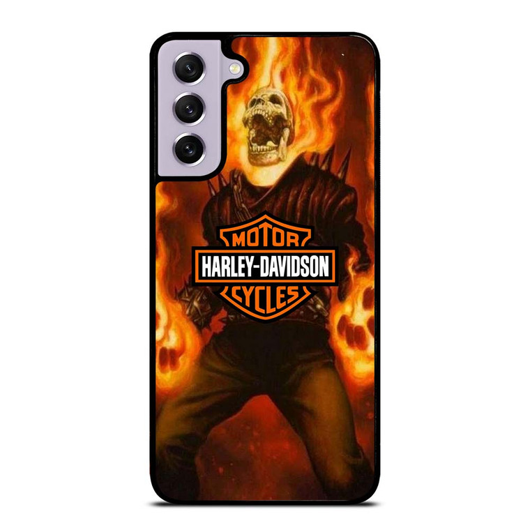 HARLEY DAVIDSON GHOST RIDER Samsung Galaxy S21 FE Case Cover
