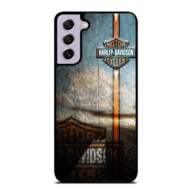 HARLEY DAVIDSON GRUNGE LOGO Samsung Galaxy S21 FE Case Cover