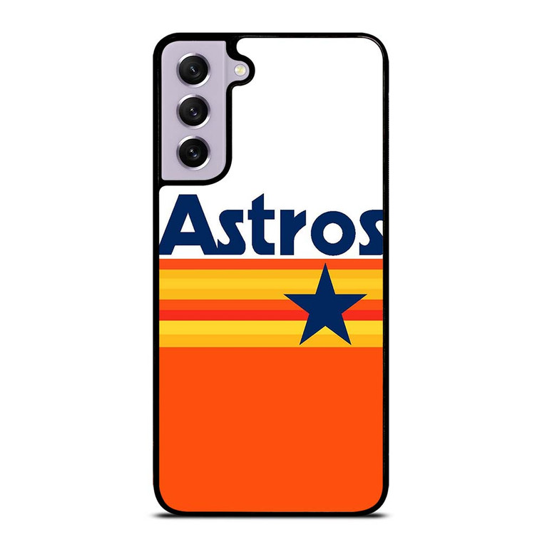 HOUSTON ASTROS STRIPE Samsung Galaxy S21 FE Case Cover