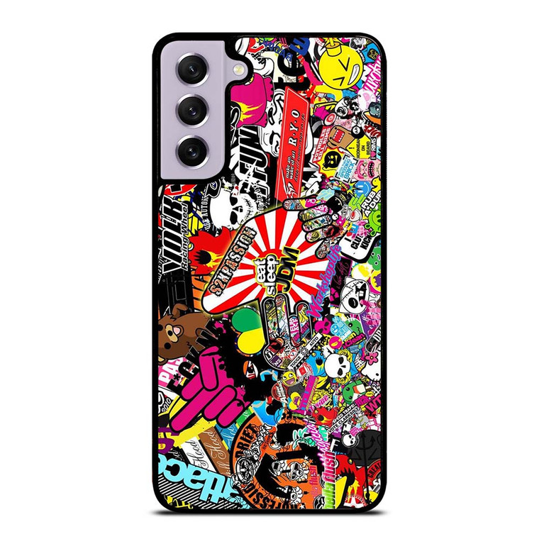 JDM STICKER BOMB COLLAGE Samsung Galaxy S21 FE Case Cover