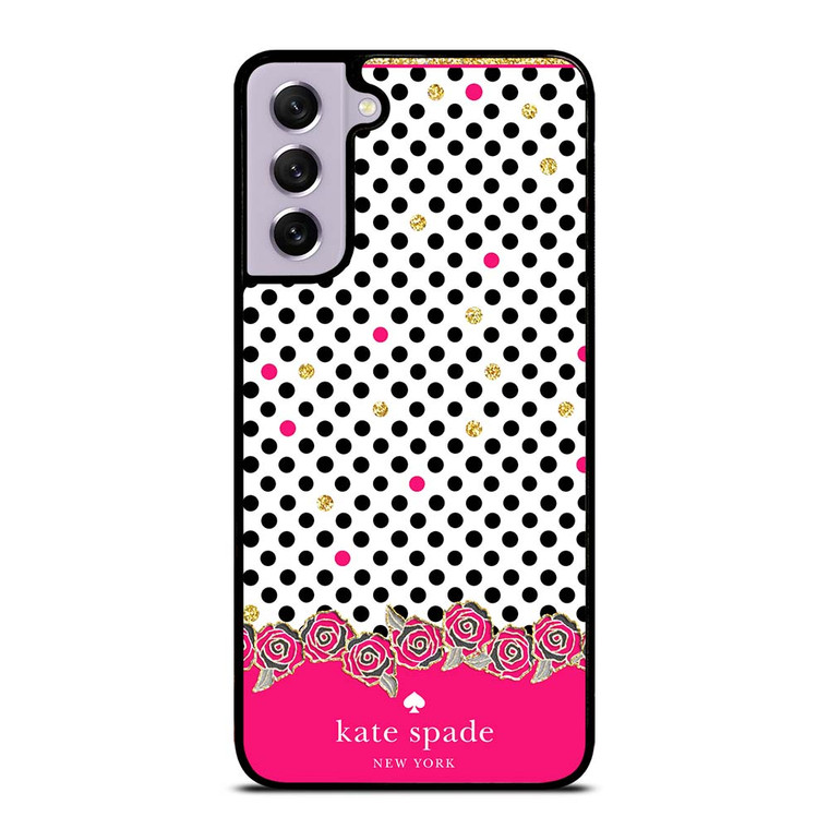 KATE SPADE FLOWER POLKADOT Samsung Galaxy S21 FE Case Cover