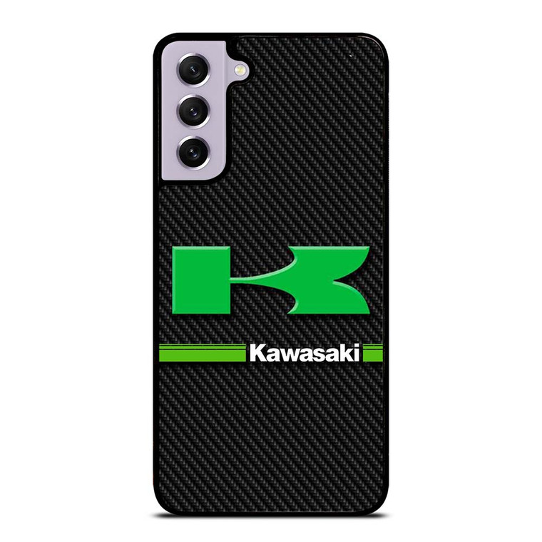 KAWASAKI LOGO CARBOON Samsung Galaxy S21 FE Case Cover KAWASAKI LOGO CARBOON Samsung Galaxy S21 FE Case Cover