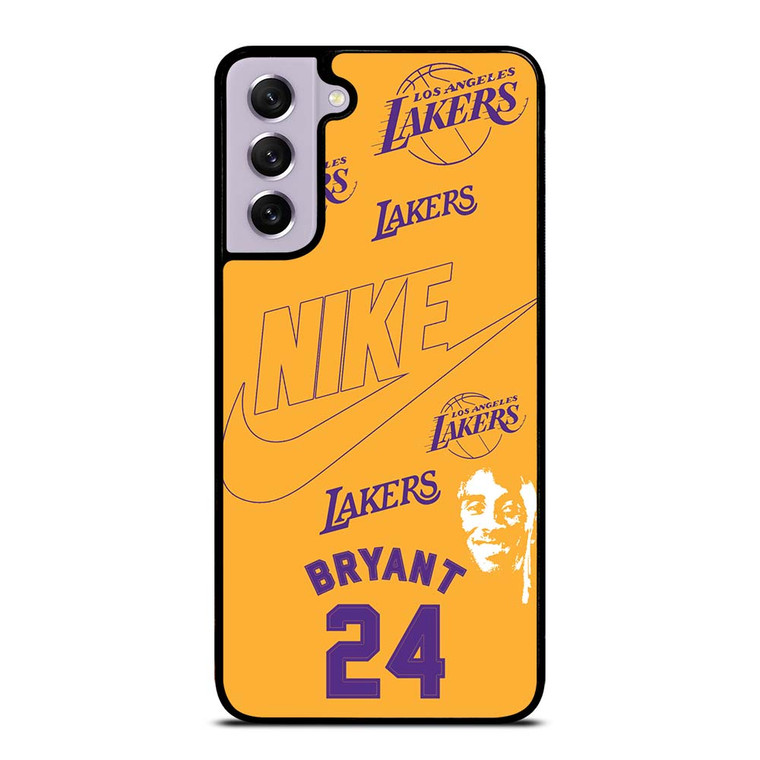 KOBER BRYANT LAKERS NIKE YELLOW Samsung Galaxy S21 FE Case Cover KOBER BRYANT LAKERS NIKE YELLOW Samsung Galaxy S21 FE Case Cover