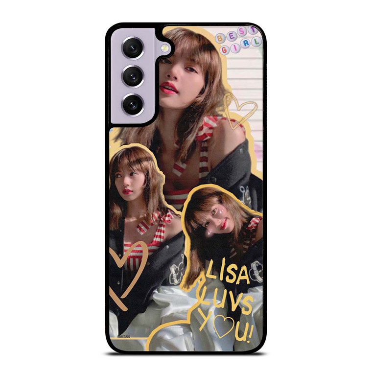LALISA BLACKPINK CUTE COLLAGE Samsung Galaxy S21 FE Case Cover
