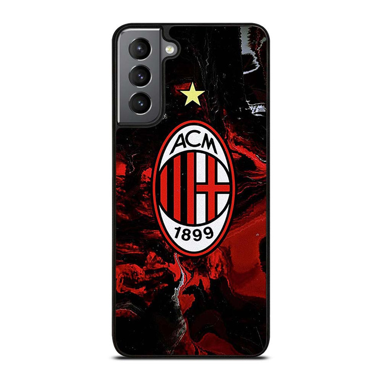 AC MILAN MARBLE LOGO Samsung Galaxy S21 Plus Case Cover