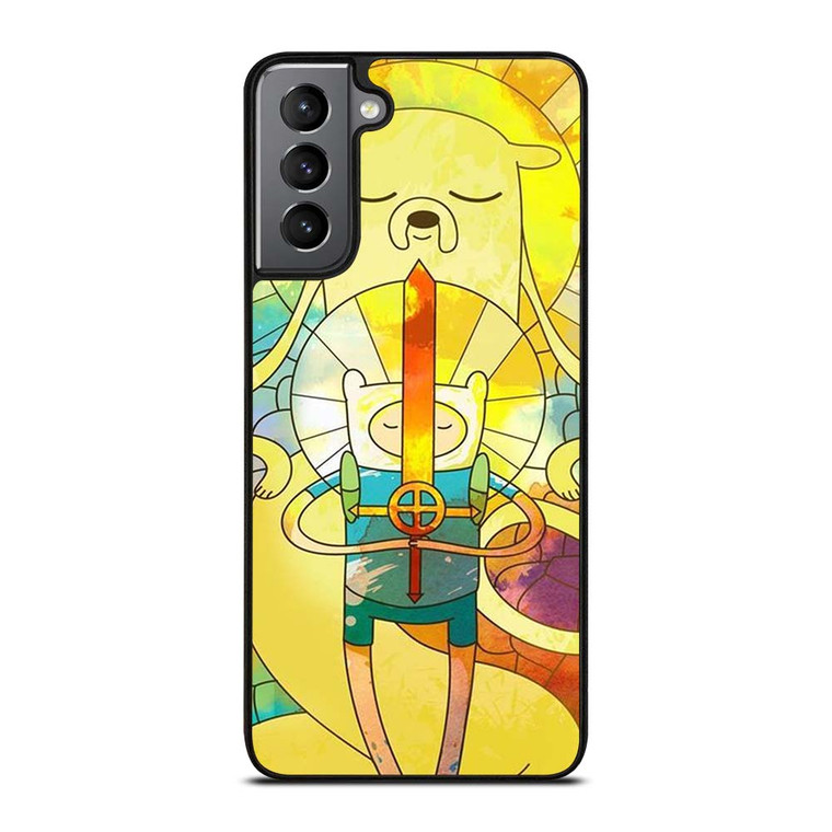 ADVENTURE TIME MY NEIGHBOUR TOTORO GLASS Samsung Galaxy S21 Plus Case Cover