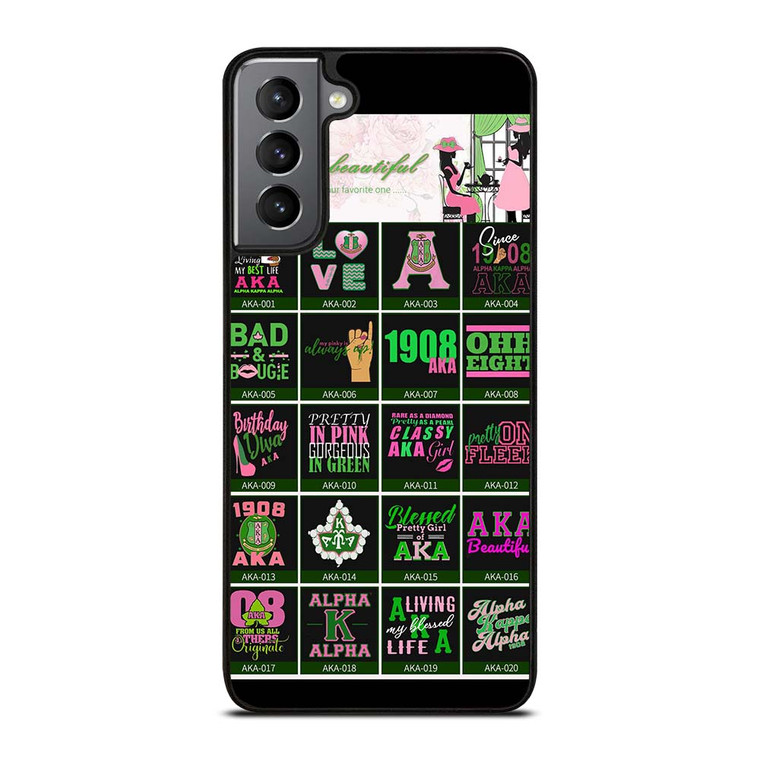 AKA PINK COLLAGE Samsung Galaxy S21 Plus Case Cover