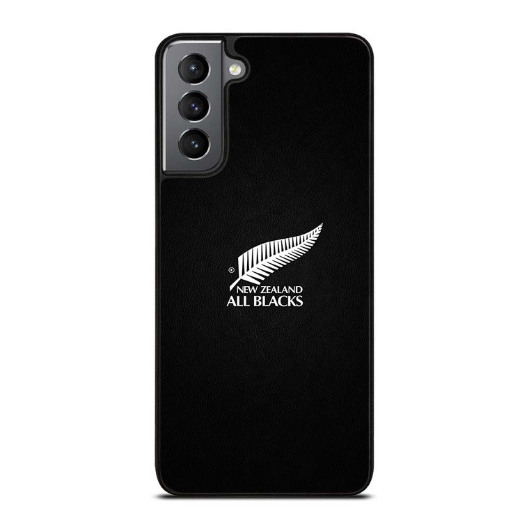 ALL BLACKS NEW ZEALAND LEATHER Samsung Galaxy S21 Plus Case Cover