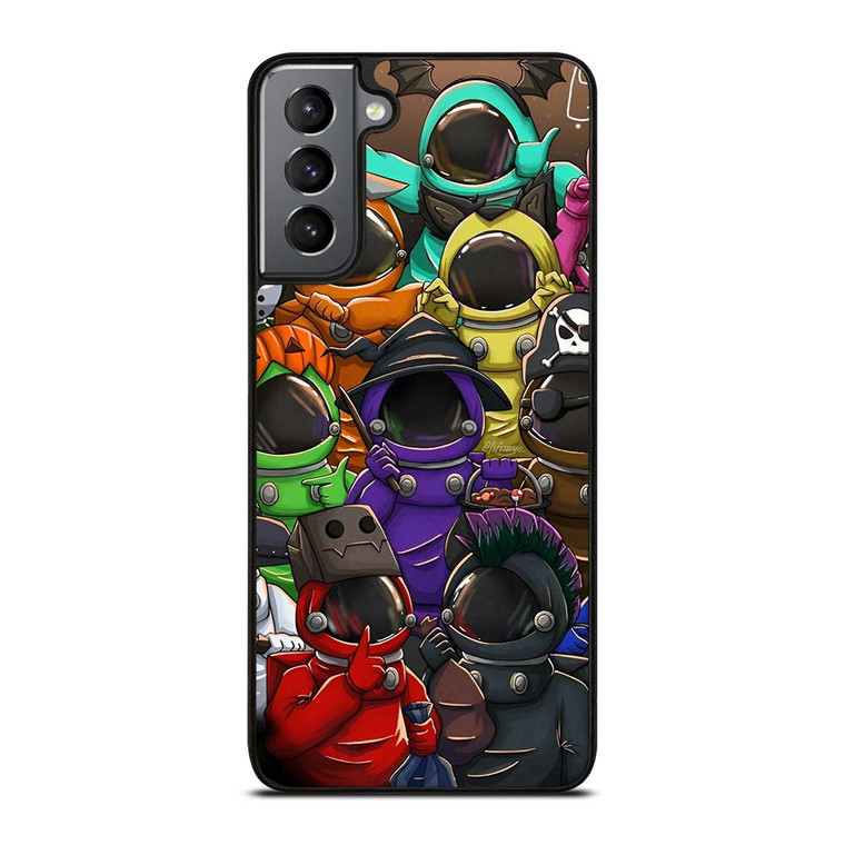 AMONG US HALLOWEN Samsung Galaxy S21 Plus Case Cover AMONG US HALLOWEN Samsung Galaxy S21 Plus Case Cover