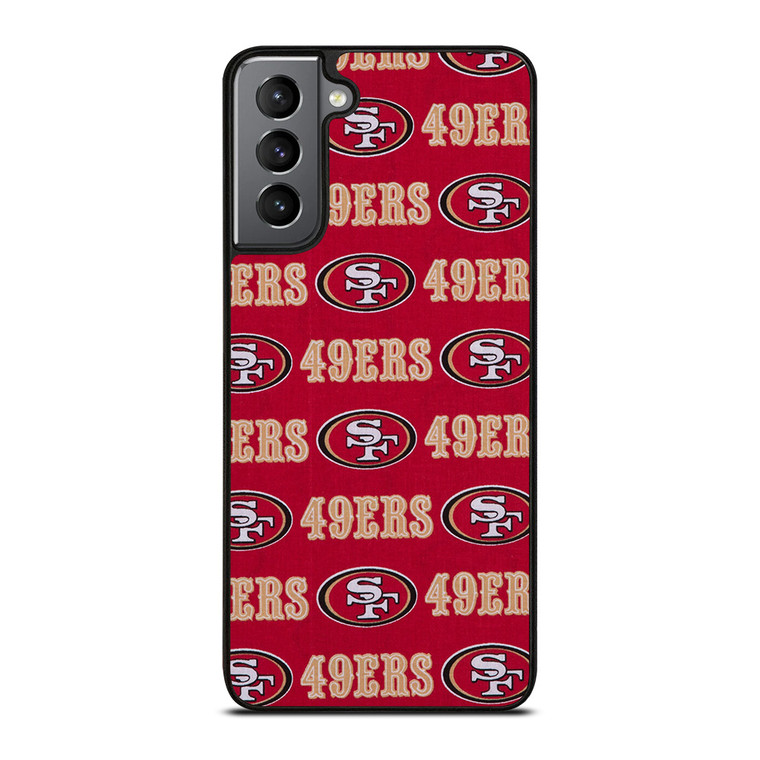 SAN FRANCISCO 49ERS PATTERN Samsung Galaxy S21 Plus Case Cover