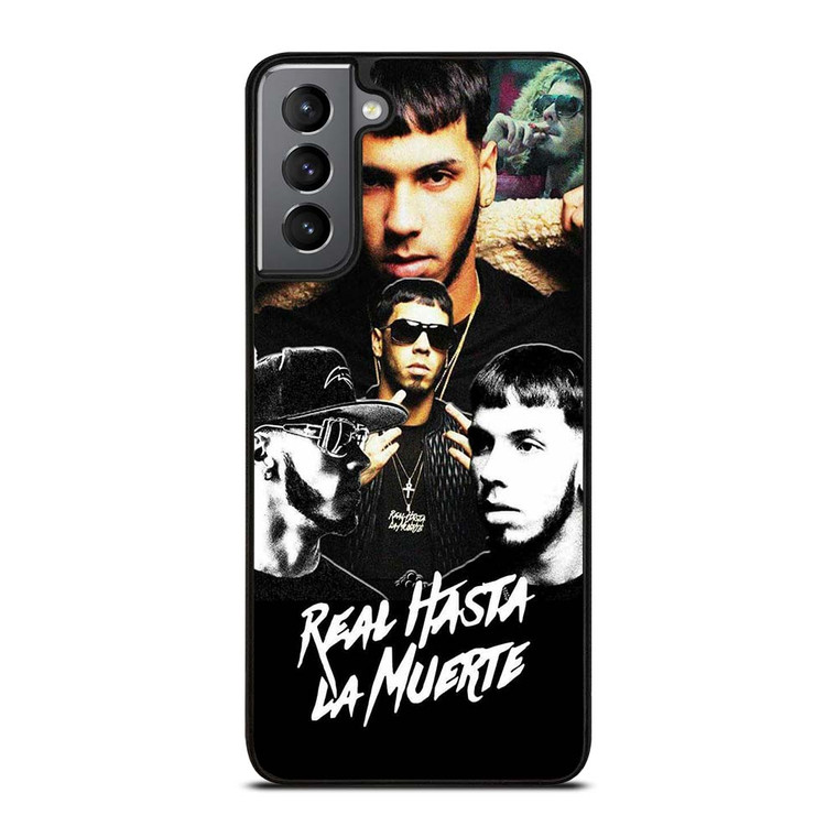 ANUEL AA REAL HASTA LA MUERTE COLLAGE Samsung Galaxy S21 Plus Case Cover
