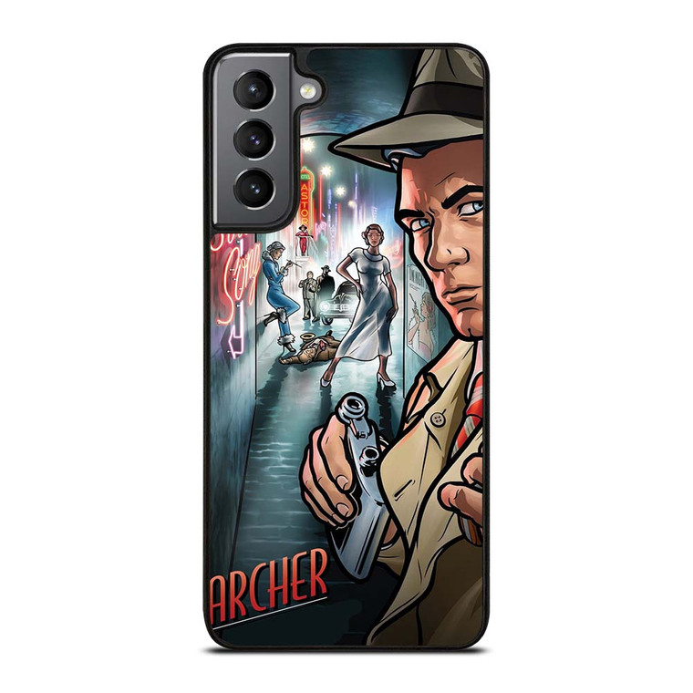 ARCHER CARTOON MOVIE POSTER Samsung Galaxy S21 Plus Case Cover