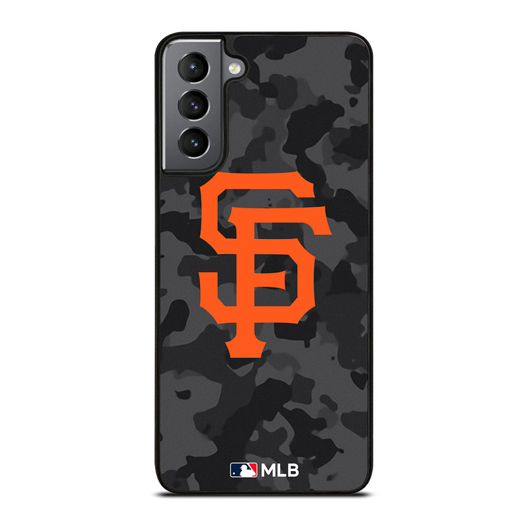 SAN FRANCISCO GIANTS BASEBALL BLACK CAMO Samsung Galaxy S21 Plus Case Cover