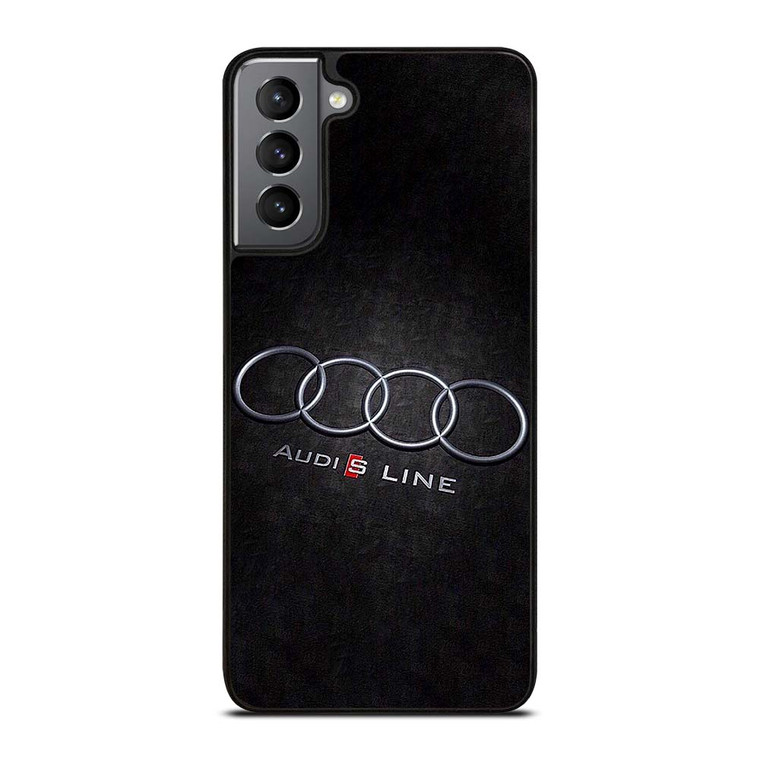 AUDI S LINE CAR EMBLEM Samsung Galaxy S21 Plus Case Cover