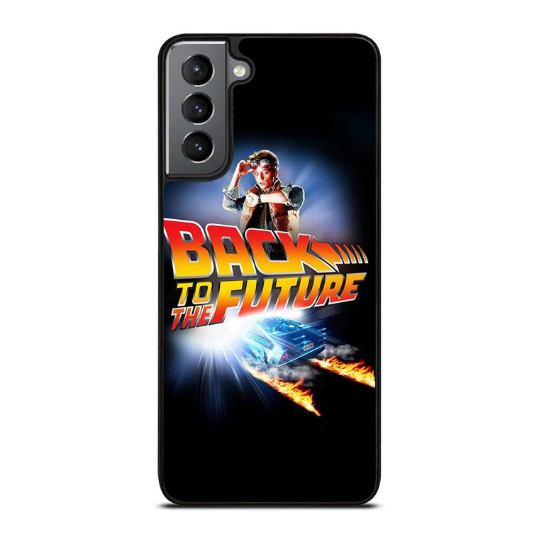 BACK TO THE FUTURE CAR DELOREAON Samsung Galaxy S21 Plus Case Cover