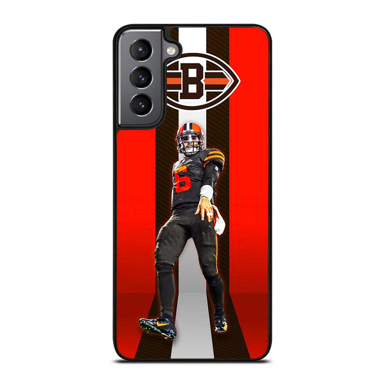 BAKER MAYFIELD CLEVELAND BROWNS NFL 3 Samsung Galaxy S21 Plus Case Cover BAKER MAYFIELD CLEVELAND BROWNS NFL 3 Samsung Galaxy S21 Plus Case Cover