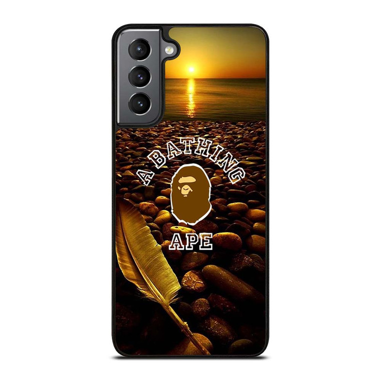 BATHING APE SUNSET Samsung Galaxy S21 Plus Case Cover