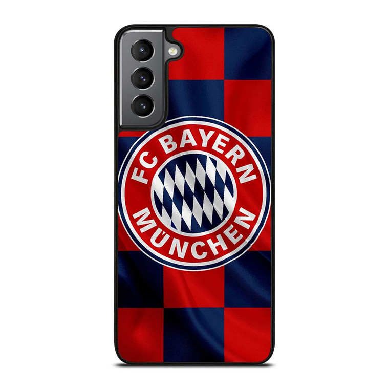 BAYERN MUNCHEN FC FLAG LOGO Samsung Galaxy S21 Plus Case Cover