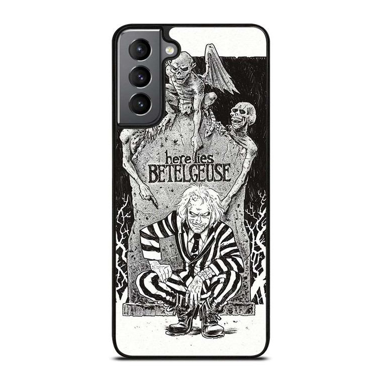 BEETLEJUICE TIM BURTON ART Samsung Galaxy S21 Plus Case Cover