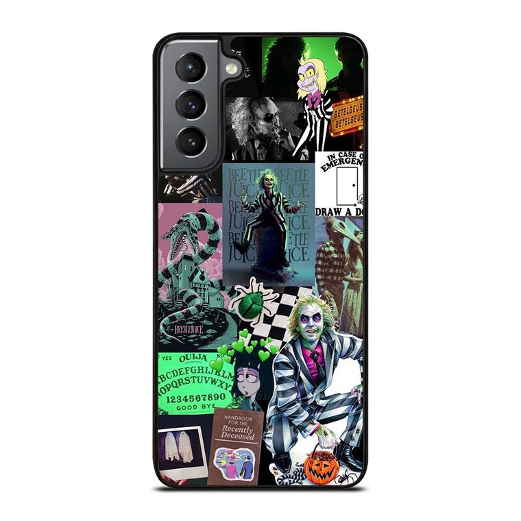 BEETLEJUICE TIM BURTON COLLAGE Samsung Galaxy S21 Plus Case Cover