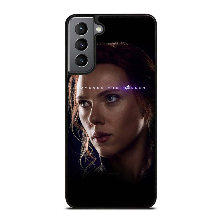 BLACK WIDOW FACE AVENGERS THE FALLEN Samsung Galaxy S21 Plus Case Cover
