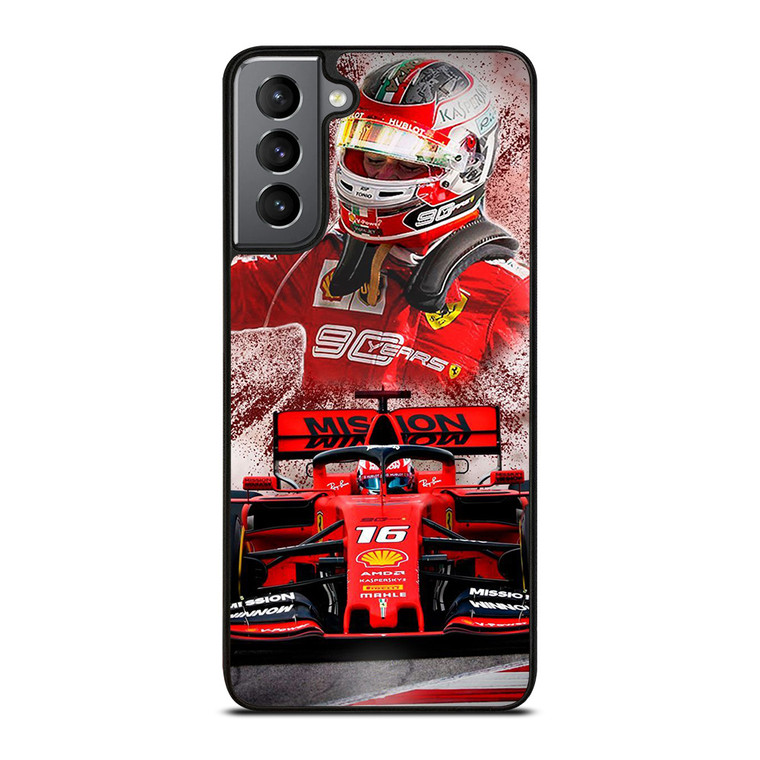 SCUDERIA FERRARI F1 CHARLES LECLERC Samsung Galaxy S21 Plus Case Cover