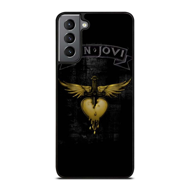 BON JOVI BAND GOLD LOGO Samsung Galaxy S21 Plus Case Cover