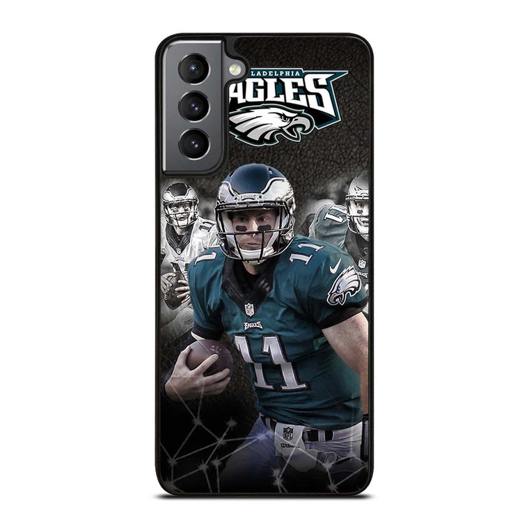CARSON WENTZ PHILADELPHIA EAGLES Samsung Galaxy S21 Plus Case Cover