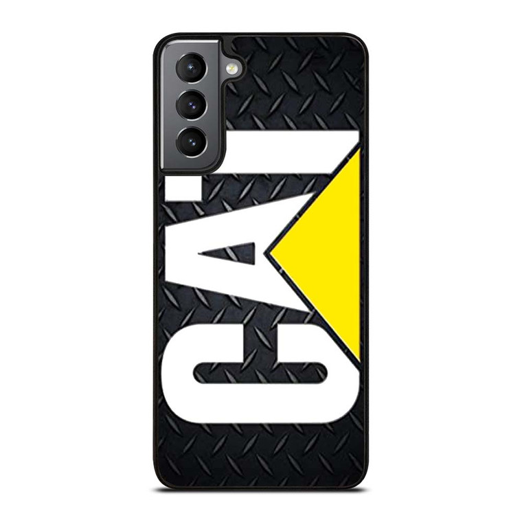 CATERPILLAR CAT METAL BLACK Samsung Galaxy S21 Plus Case Cover