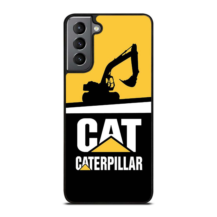 CATERPILLAR EXCAVATOR CLIPART Samsung Galaxy S21 Plus Case Cover