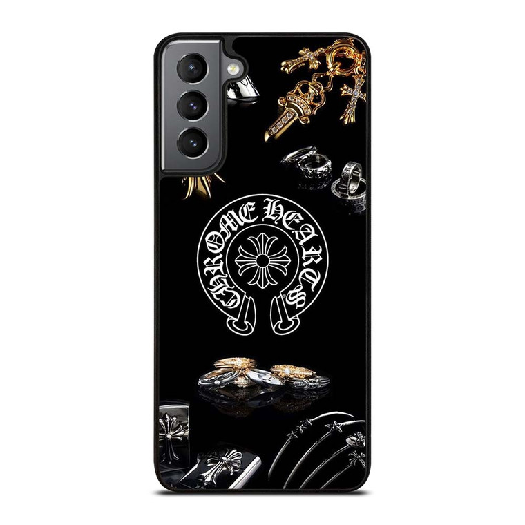 CHROME HEARTS METAL LOGO Samsung Galaxy S21 Plus Case Cover