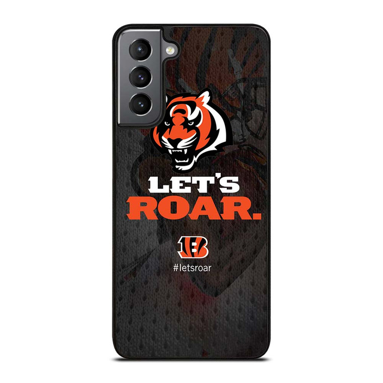 CINCINNATI BENGALS NFL Samsung Galaxy S21 Plus Case Cover