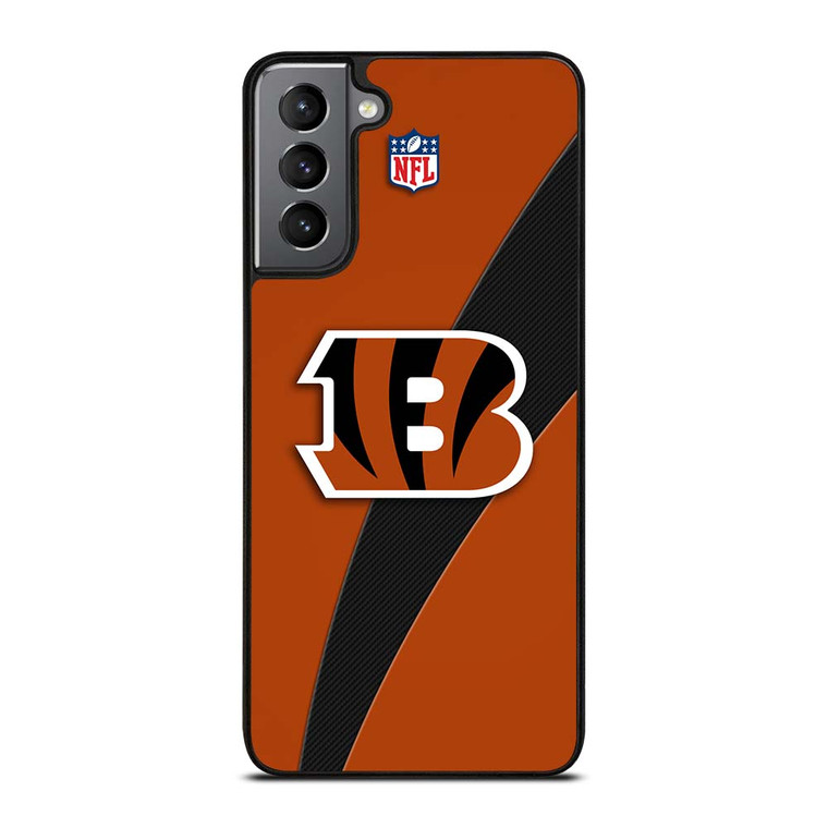 CINCINNATI BENGALS TIGER PATTERN Samsung Galaxy S21 Plus Case Cover CINCINNATI BENGALS TIGER PATTERN Samsung Galaxy S21 Plus Case Cover