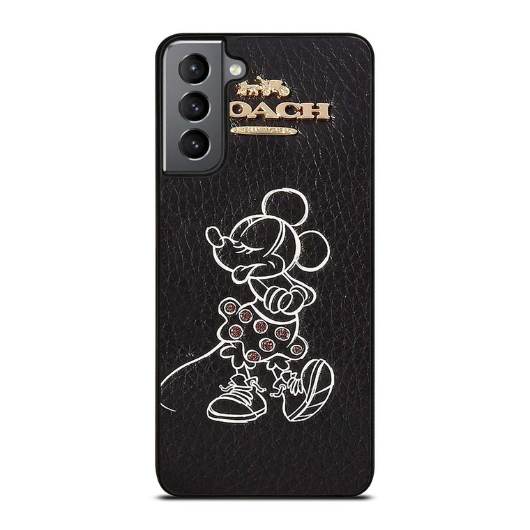 COACH DISNEY MINNIE MOUSE Samsung Galaxy S21 Plus Case Cover