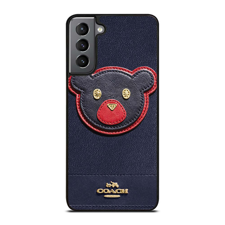 COACH NEW YORK BEAR Samsung Galaxy S21 Plus Case Cover