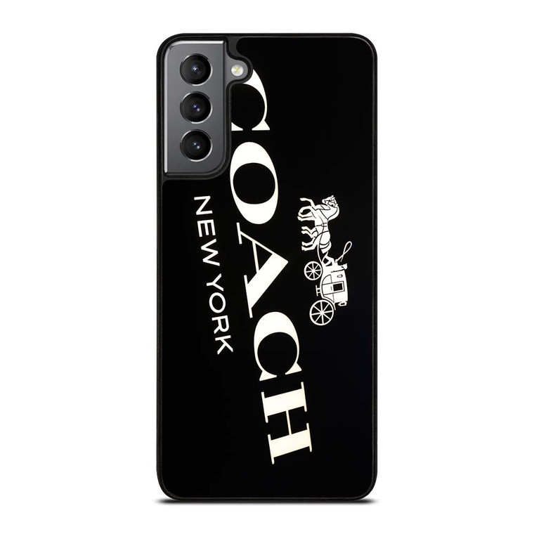 COACH NEW YORK LOGO 3 Samsung Galaxy S21 Plus Case Cover