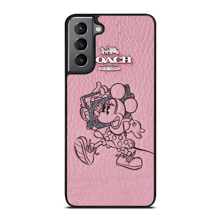 COACH NEW YORK MICKEY MOUSE Samsung Galaxy S21 Plus Case Cover