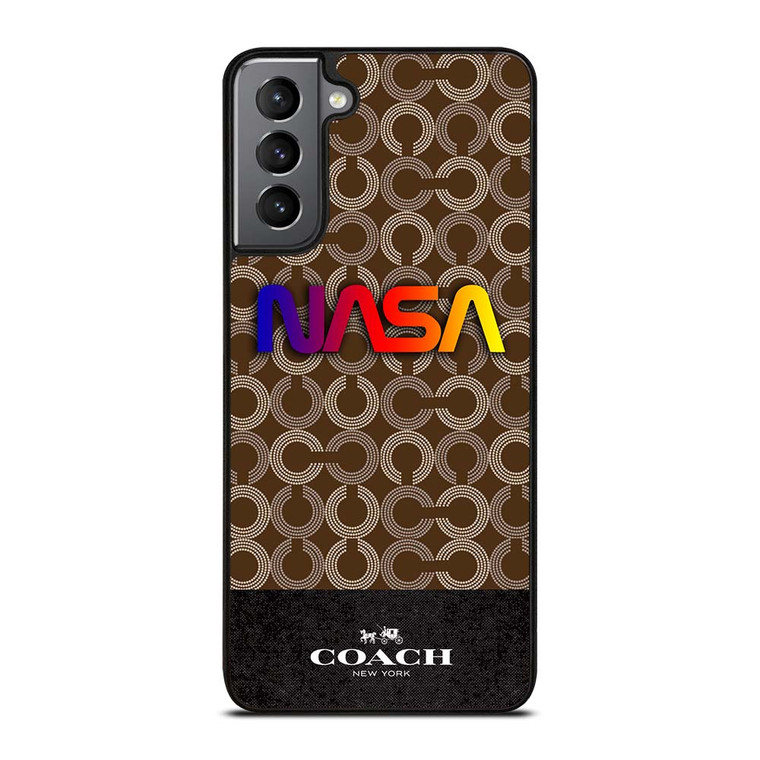COACH NEW YORK NASA Samsung Galaxy S21 Plus Case Cover COACH NEW YORK NASA Samsung Galaxy S21 Plus Case Cover